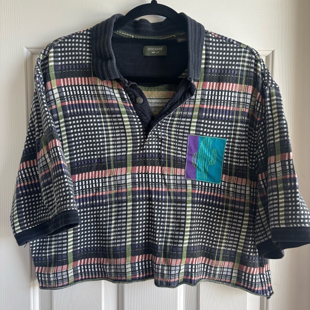 Repurposed Dockers Short Sleeve Shirt